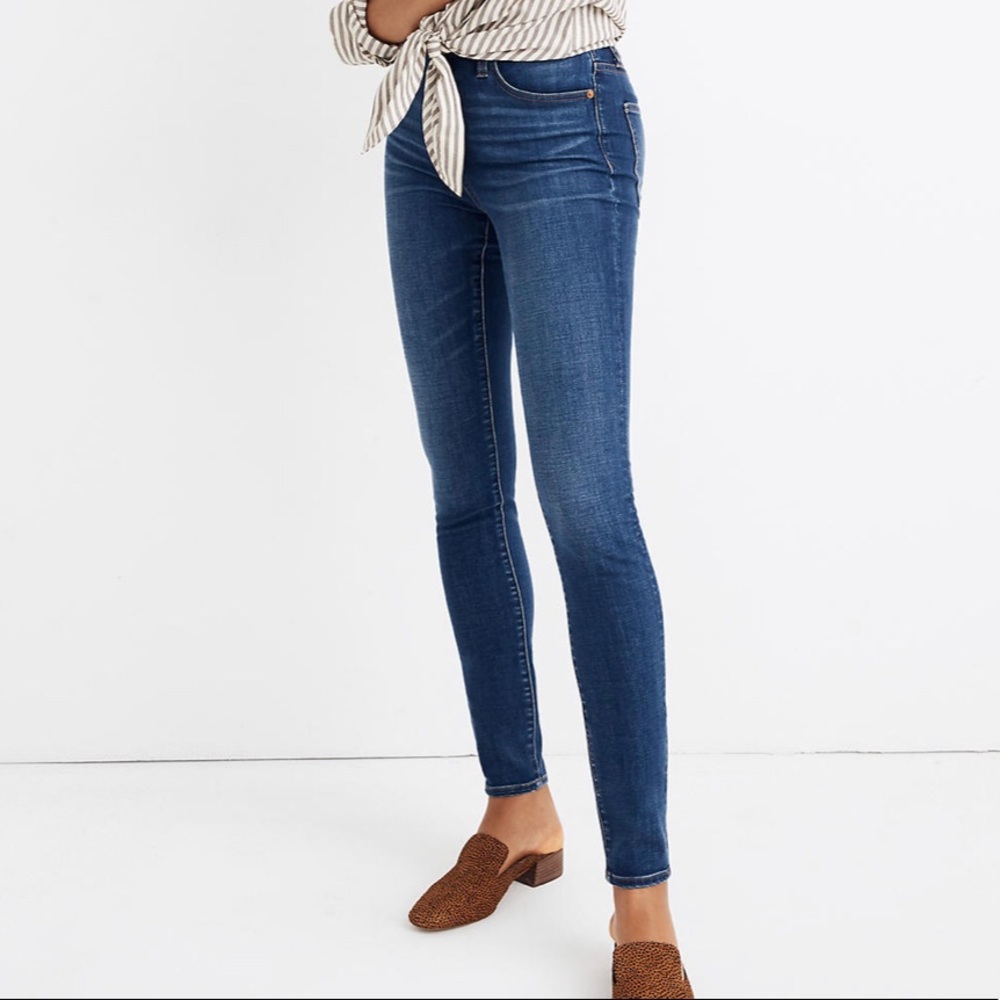 Madewell Curvy High-Rise Skinny Jeans - Hayes Wash